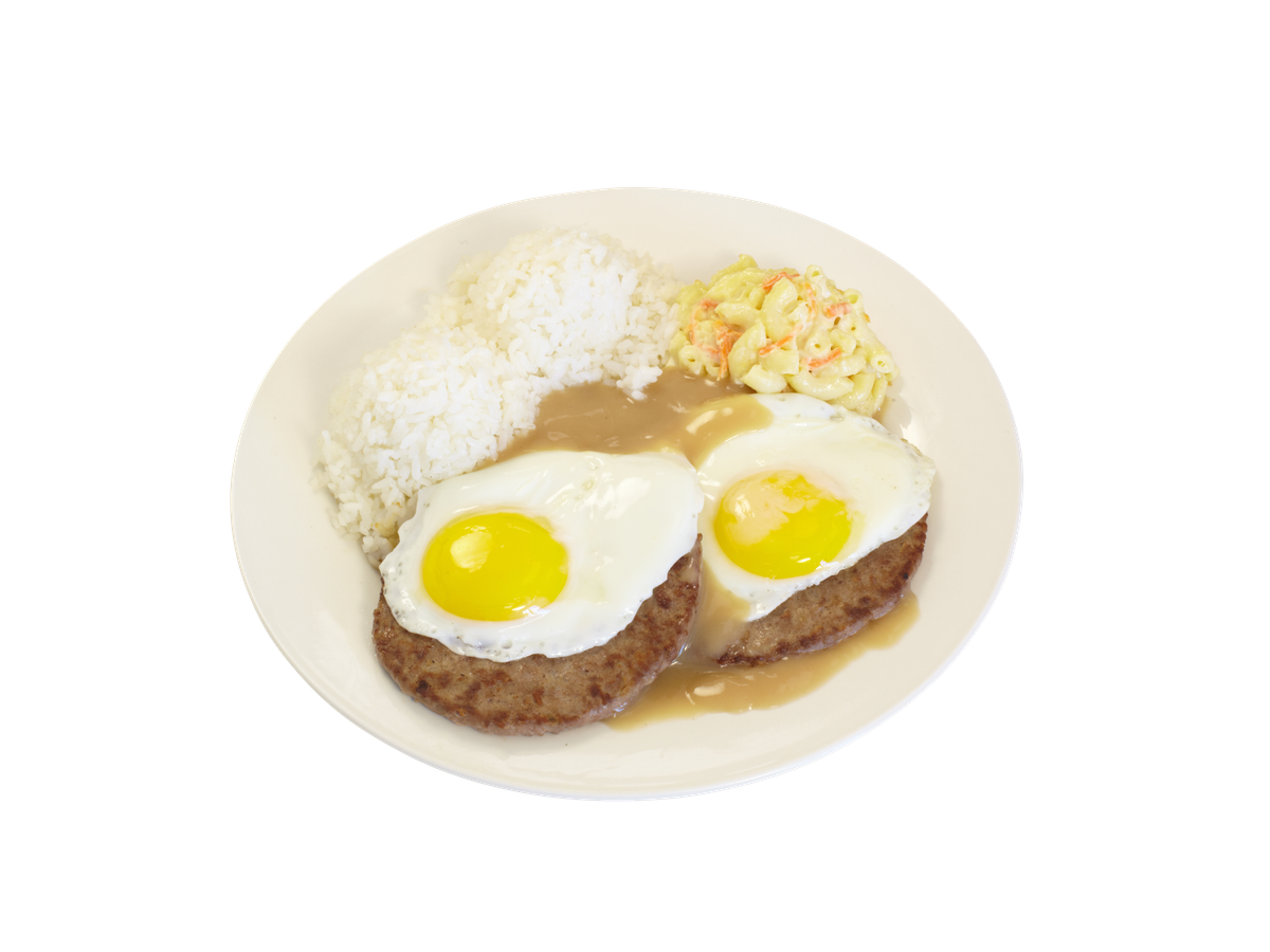 Loco Moco at L&L Hawaiian barbecue, Hawaiian Restaurant in Honolulu