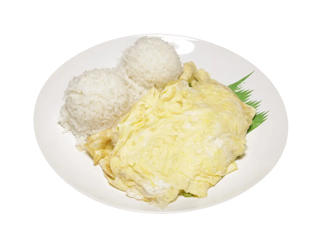 Omelet with Steamed Rice at L&L Hawaiian barbecue, Hawaiian Restaurant in Honolulu
