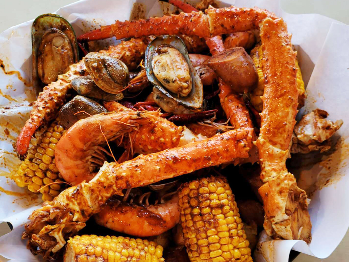 Seafood Combo at Lobster Chef，a Seafood Restaurant in San Mateo