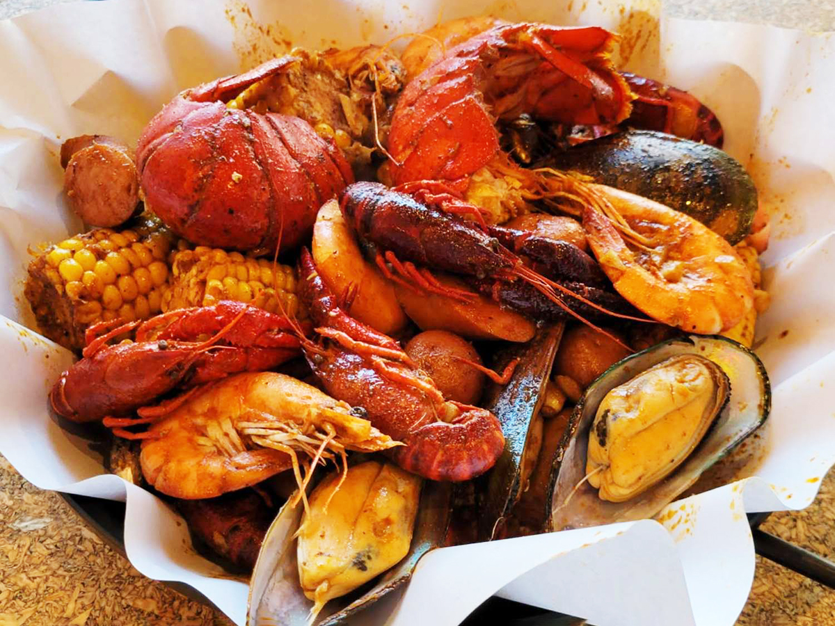 Seafood Combo at Lobster Chef，a Seafood Restaurant in San Mateo