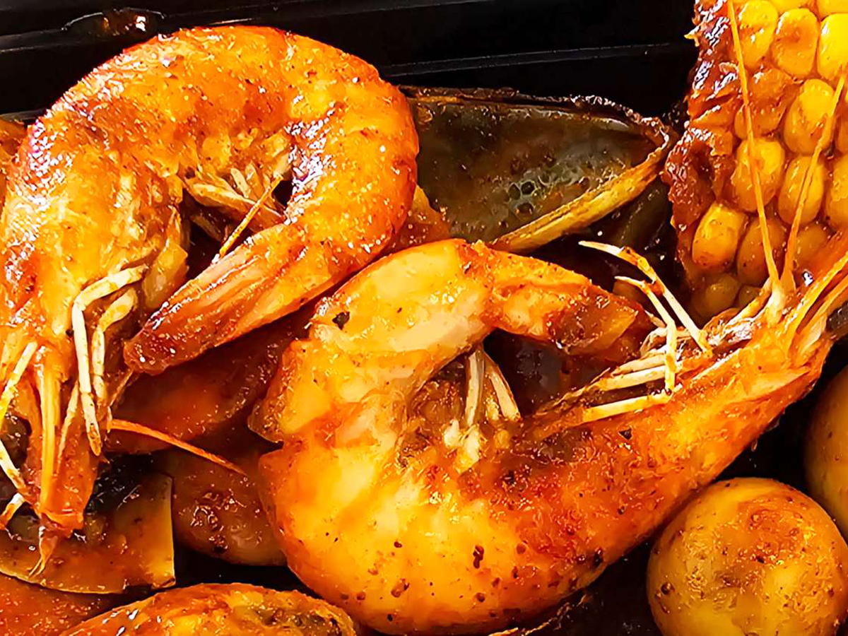 Seafood Combo at Lobster Chef，a Seafood Restaurant in San Mateo