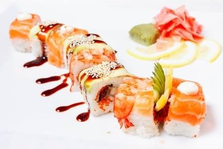 Golden Fish Roll at Lotus Chinese Restaurant in Auburn