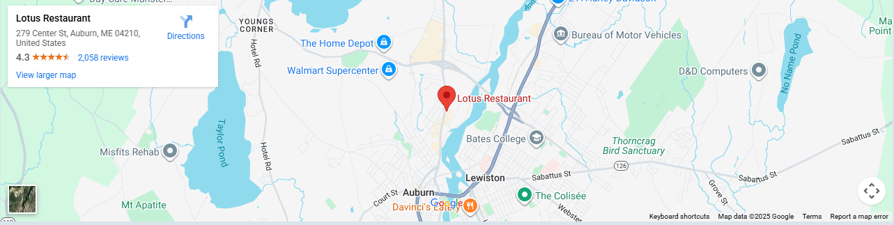 Location 279 Center StAuburn, ME 04210