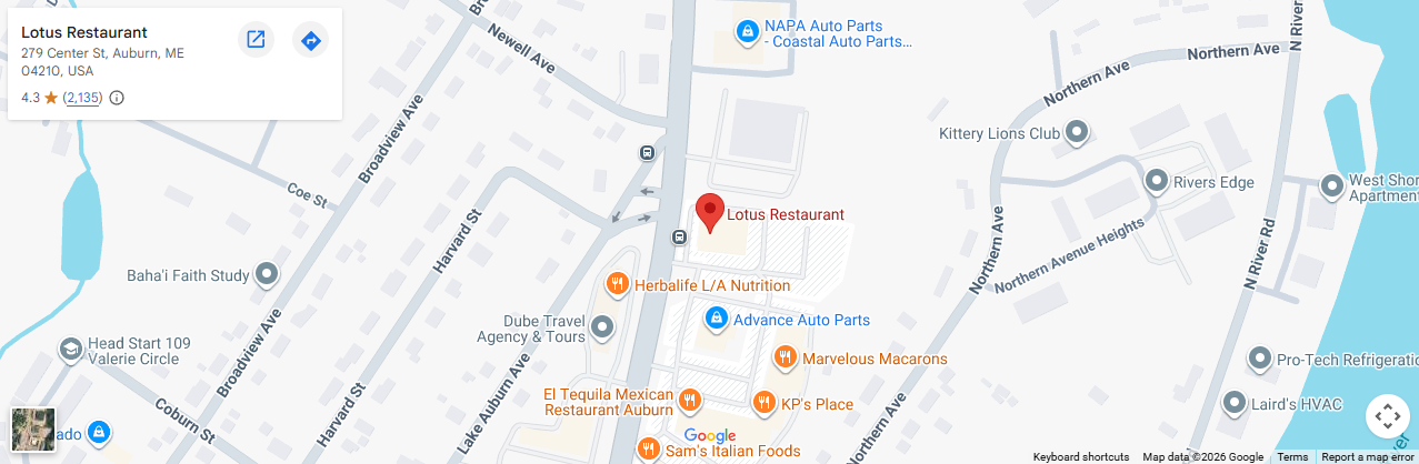 Location 279 Center StAuburn, ME 04210