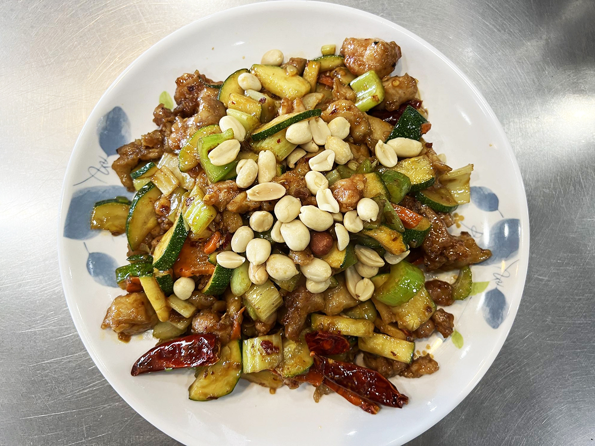 Kung Pao Chicken at Lucki Panda，a Chinese Restaurant in Henderson