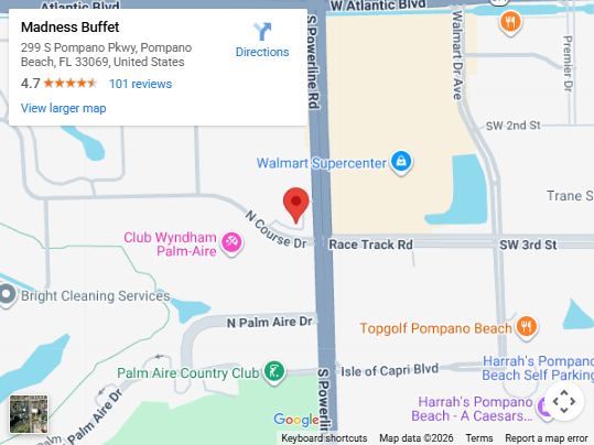 Location, 299 S Pompano Pkwy, Pompano Beach, FL 33069, United States