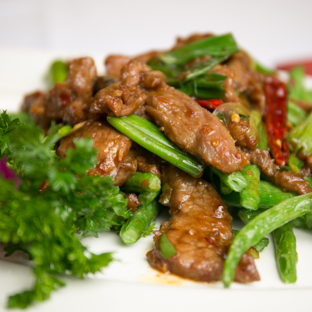 Hunan Beef at Magic Wok，a Chinese Restaurant in Fontana