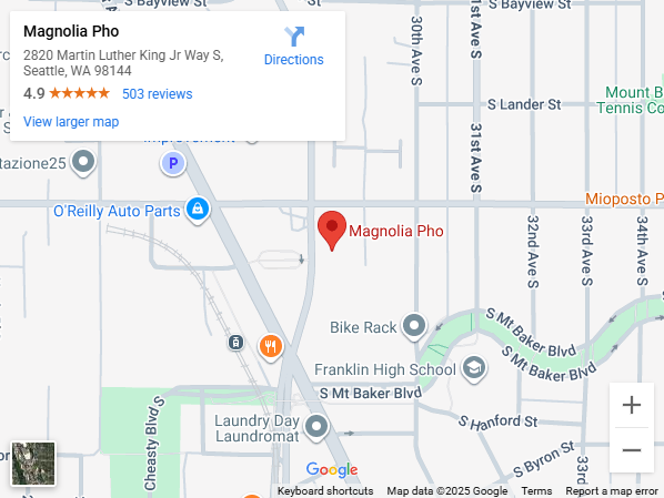 Location, 2820 Martin Luther King Jr Way S, Seattle, WA 98144