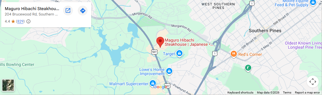 Location 204 Brucewood Rd, Southern Pines, NC 28387