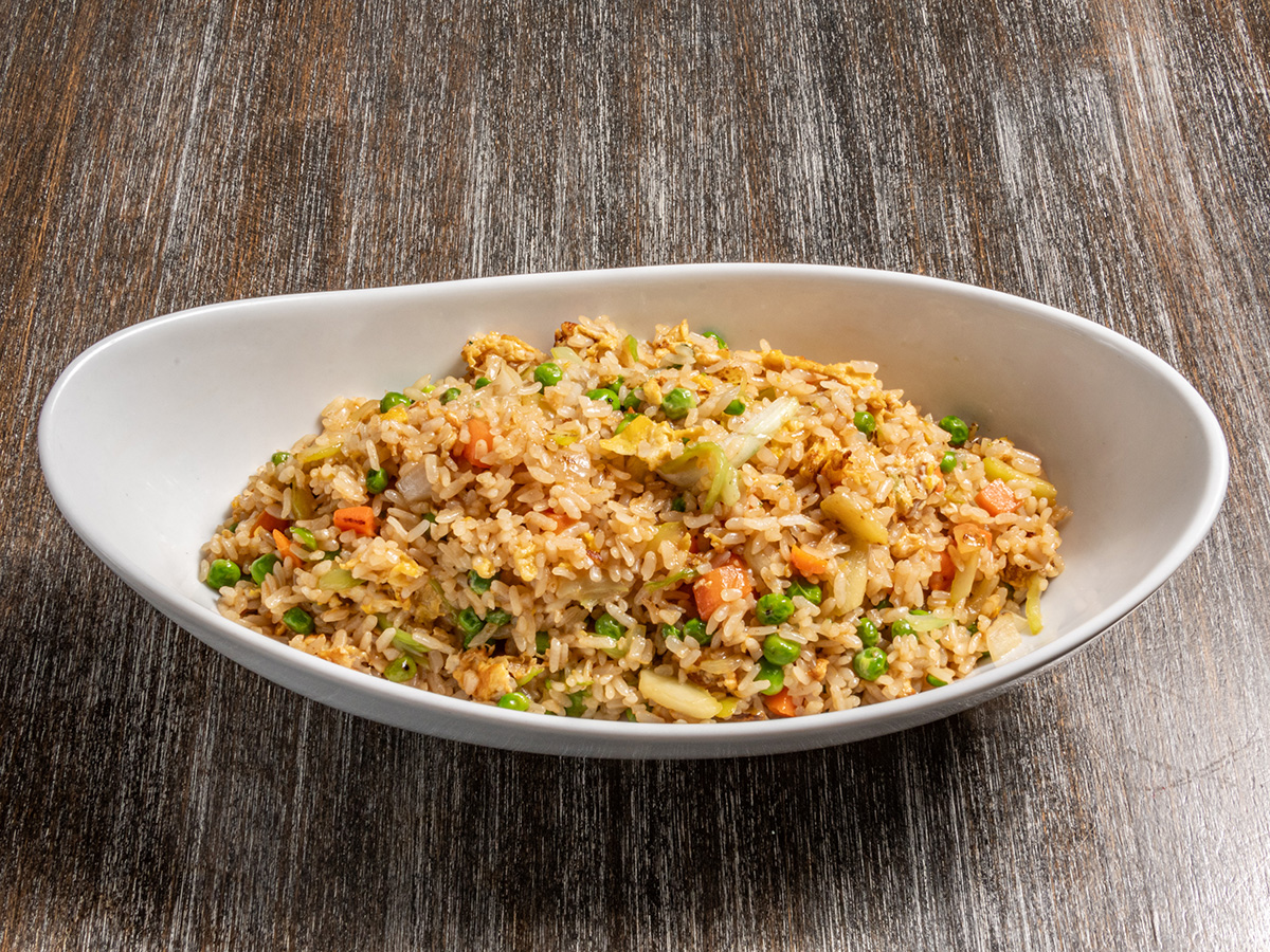 Vegetable Fried Rice at Maki Bar，a Japanese Restaurant in Bethesda