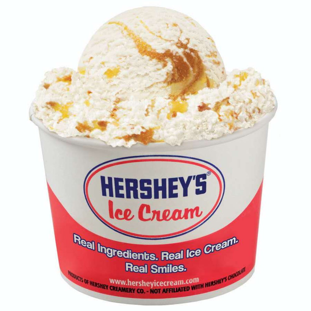 Creamy ice cream with caramel swirl at Mala Pot & Grill, a Asian Restaurant in Northampton