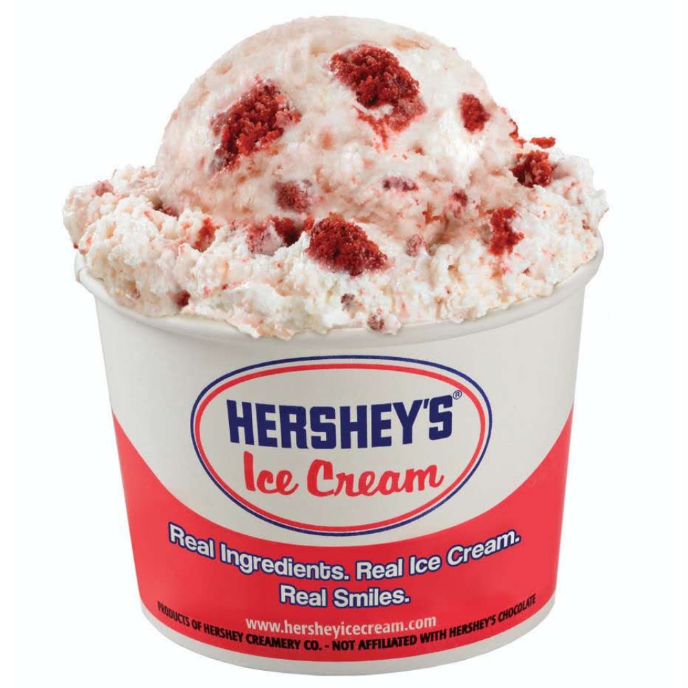 Ice cream with red velvet pieces at Mala Pot & Grill, a Asian Restaurant in Northampton