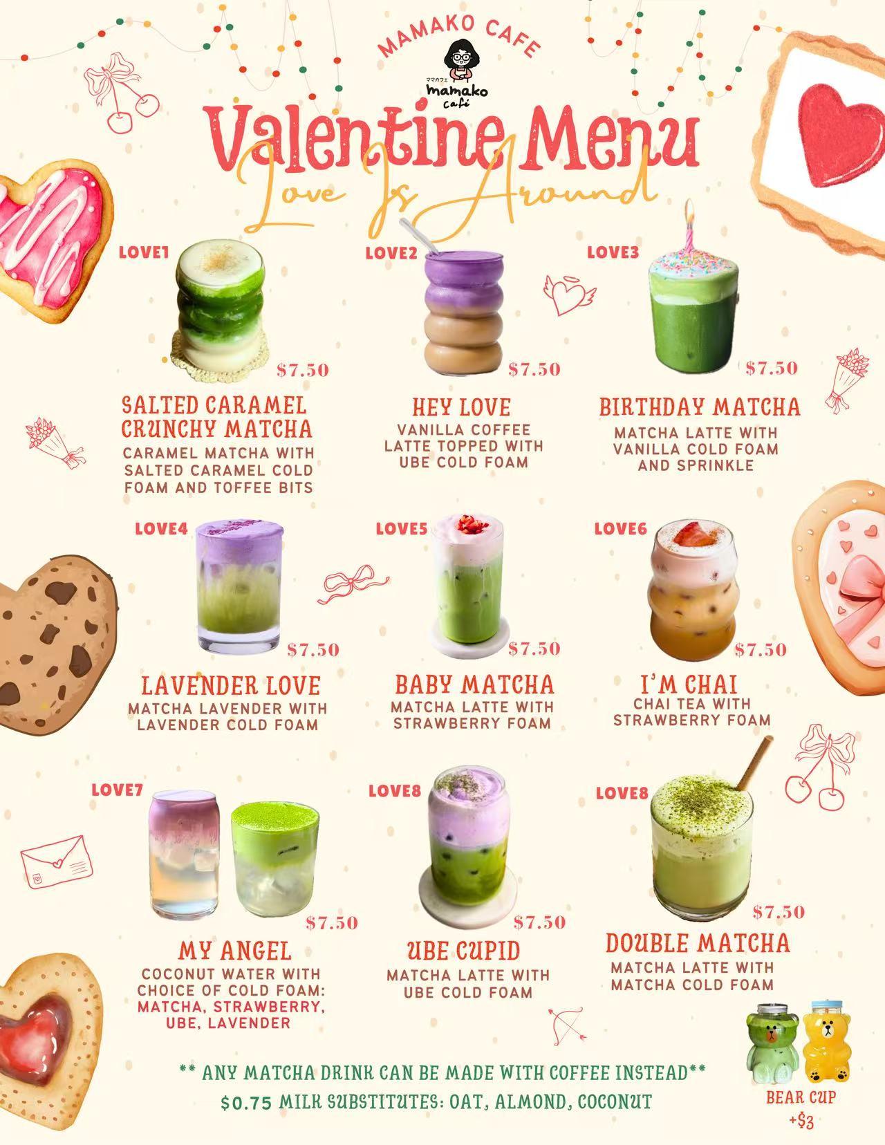 Restaurant menu 1, detailed description provided below