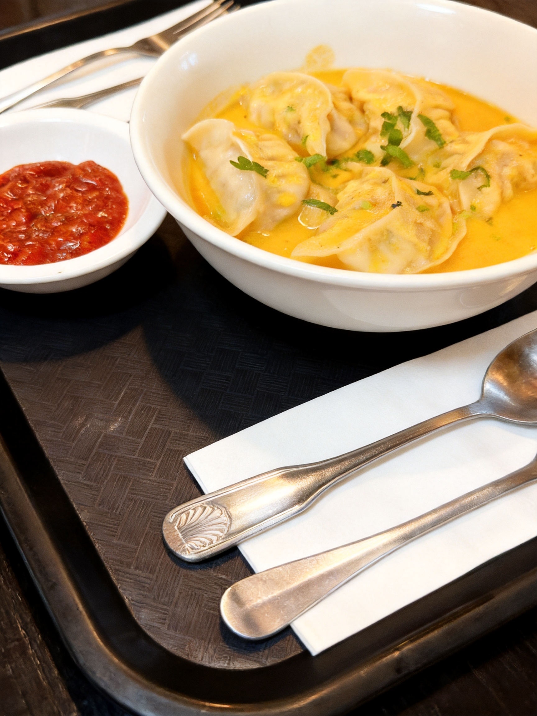 Jhol Momo at Mandala kitchen, Indian · Chinese · Nepali Restaurant in Rockville