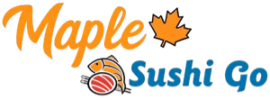 Official brand logo artwork at Maple Sushi Go, a Sushi Restaurant in Lisle