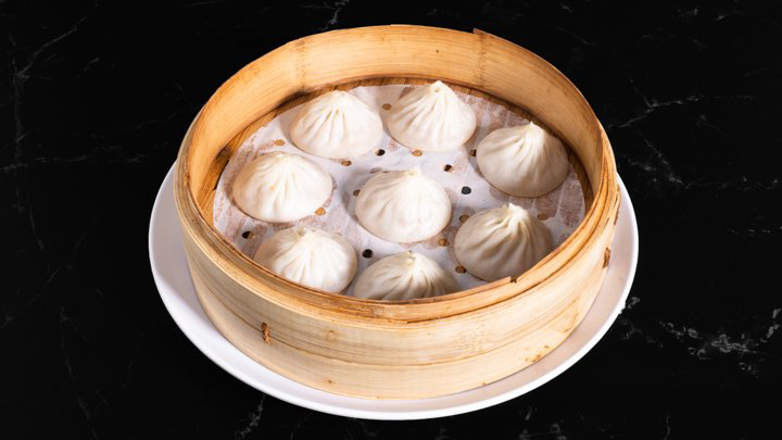 M-Dumpling-Chinese-restaurant-Original-Pork-Xiaolongbao-Fremont Original Pork Xiaolongbao Classic steamed pork - filled xiaolongbao at M Dumpling, a Chinese restaurant in Fremont