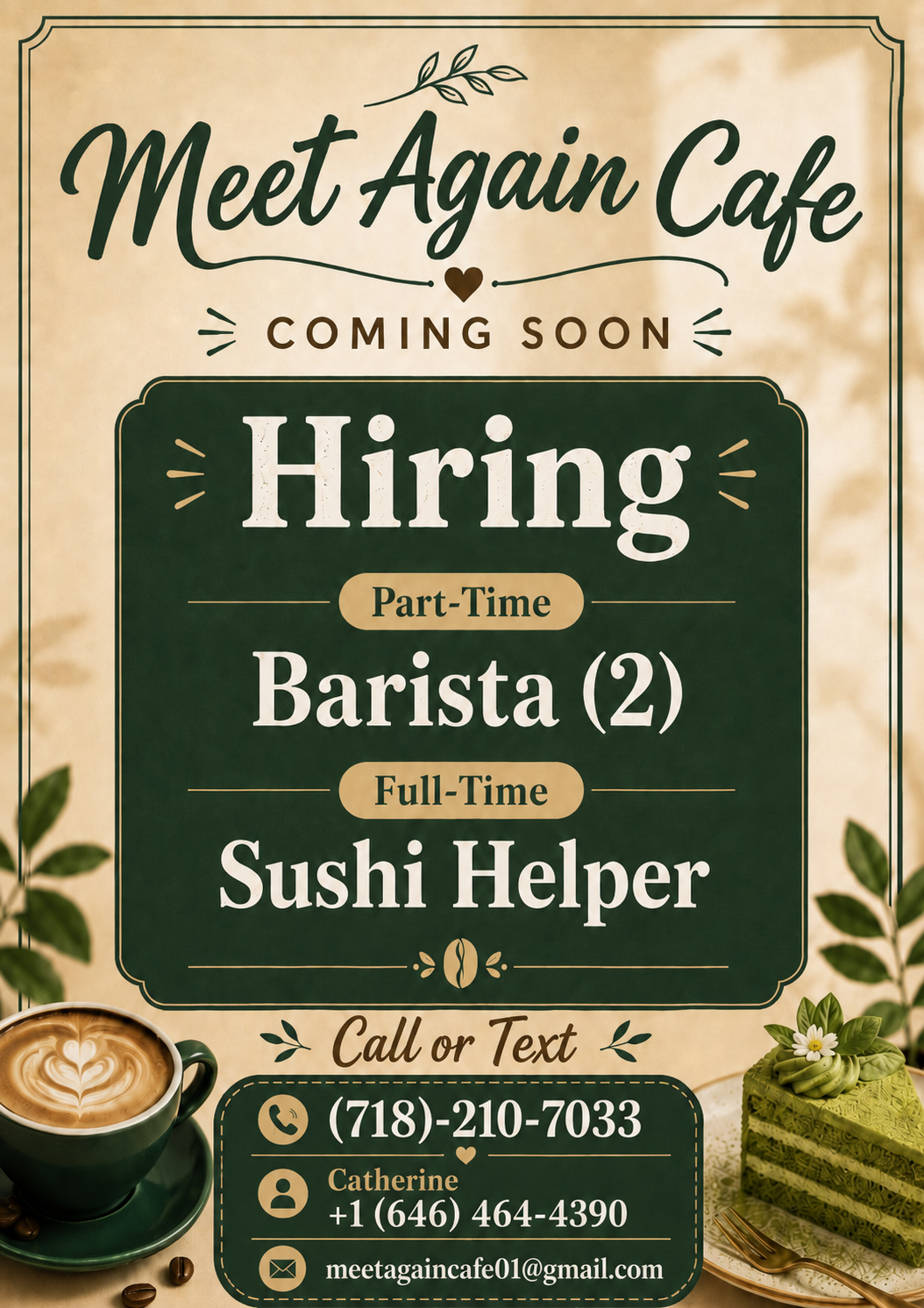 Restaurant Event Notice