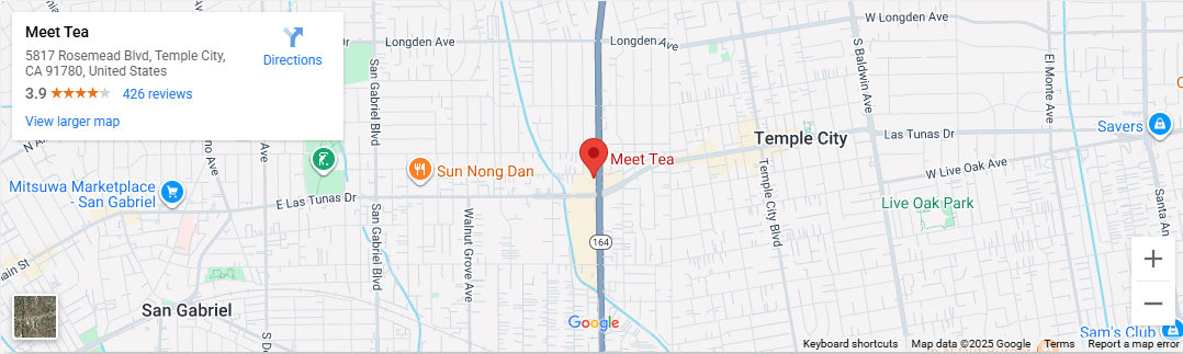 Location 5817 Rosemead Blvd, Temple City, CA 91780