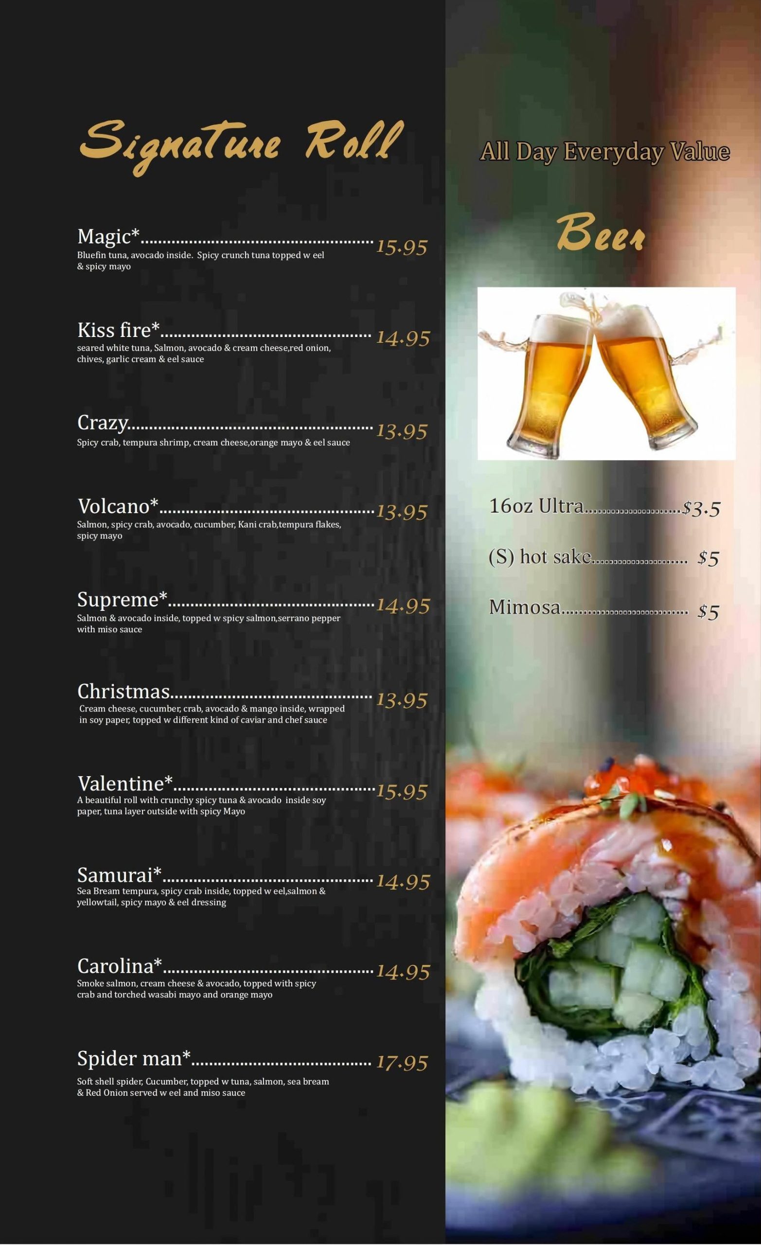Restaurant menu 8