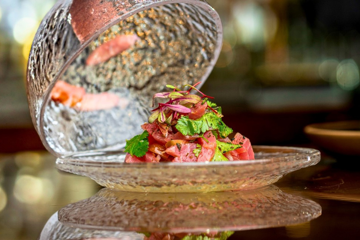 hawaiian poke at M Fresh，a Asian Fusion Restaurant in Duncan