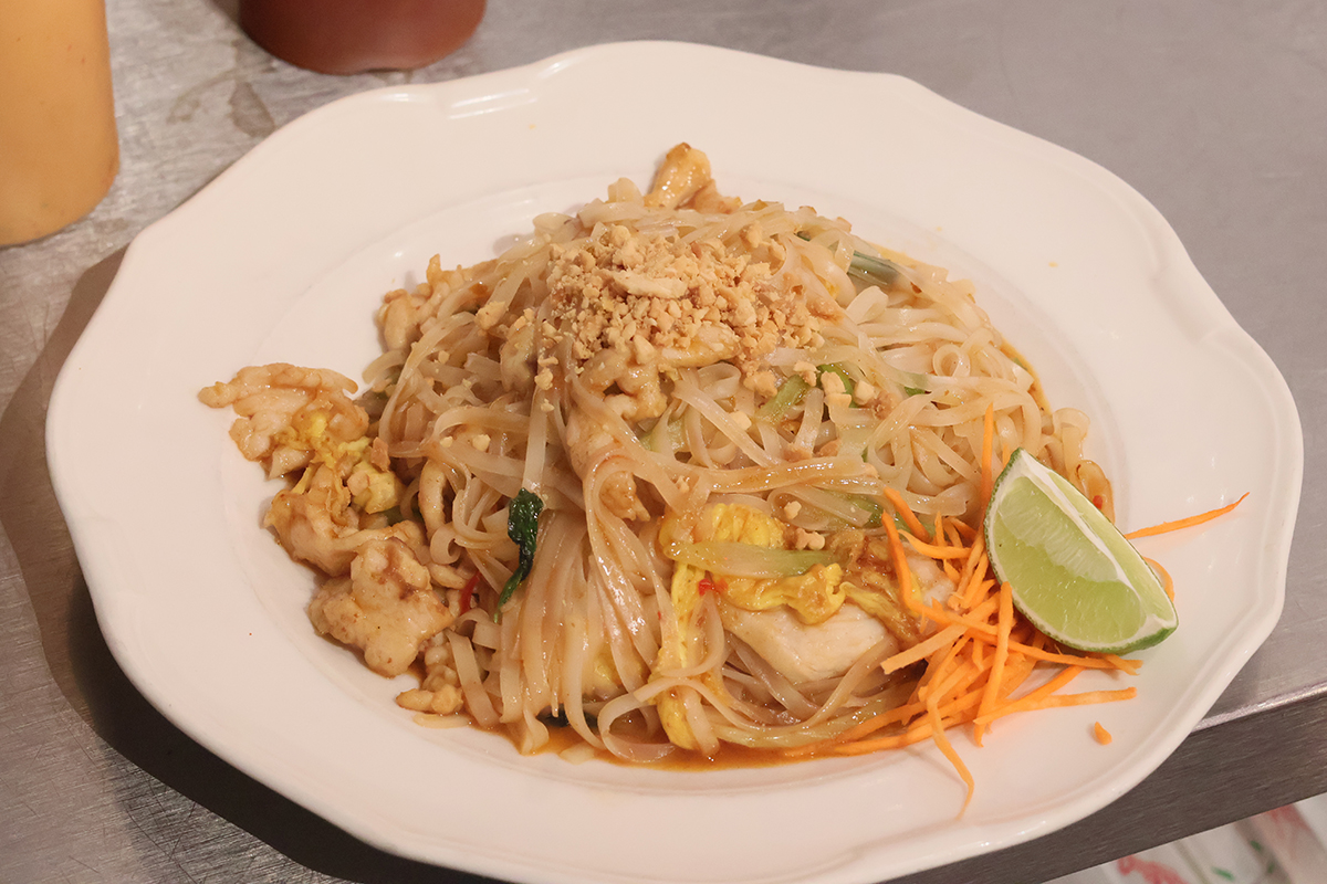 Pad Thai Noodle Salad at M Fresh，a Asian Fusion Restaurant in Duncan