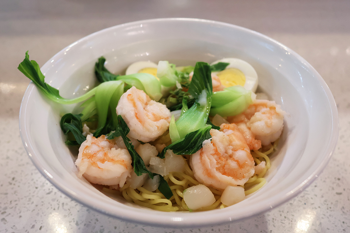 Shrimp Noodle Soup at M Fresh，a Asian Fusion Restaurant in Duncan