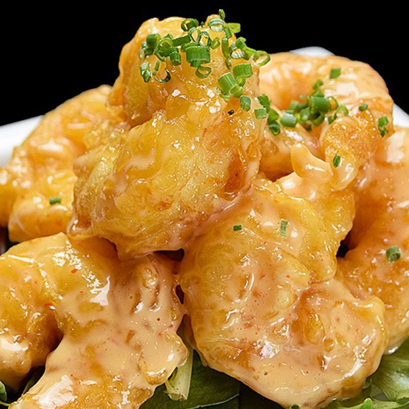 bang bang shrimp at M Fresh, an Asian Fusion Restaurant in Duncan