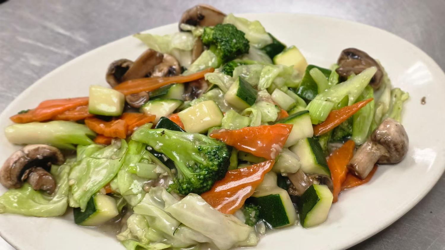 Mixed Vegetables at Mikasa Window Rock, Chinese Restaurant in Window Rock