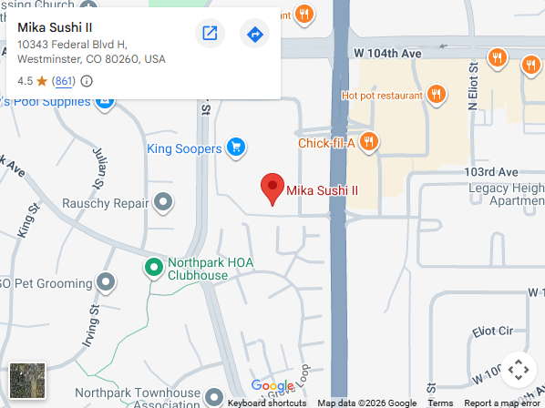 Location, 10343 Federal Blvd H, Westminster, CO 80260, United States