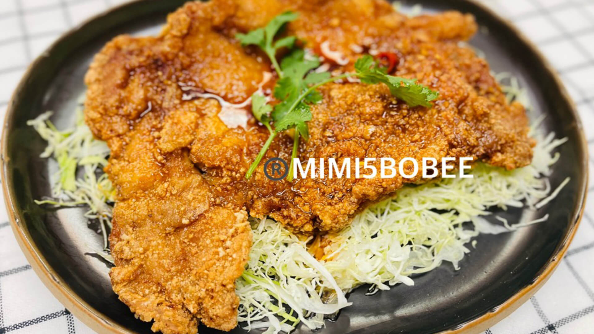 Spicy Chicken at MIMI 5 BOBEE, a Taiwanese restaurant in CA
