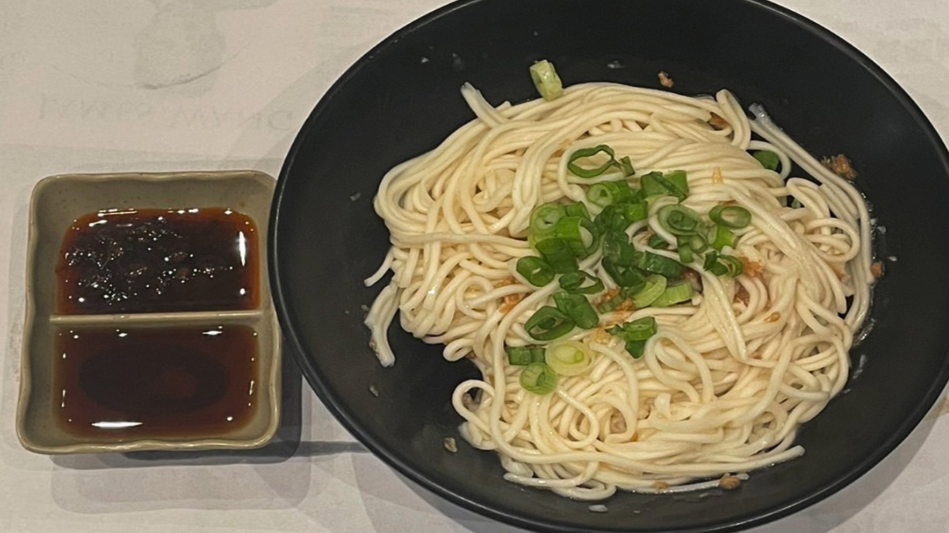 Taiwanese Dry Noodle at MIMI 5 BOBEE, a Taiwanese restaurant in CA
