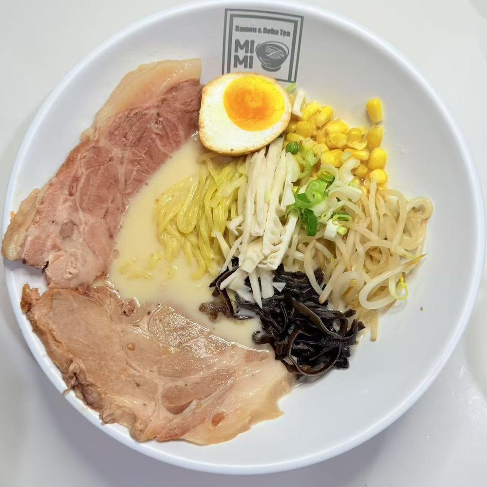 Tonkotsu ramen from Mimi Ramen & Boba Tea in Lee’s Summit