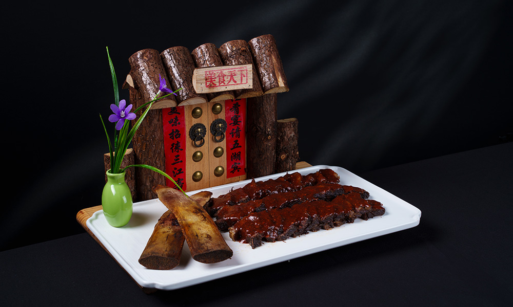 Black Pepper Beef Ribs at Min Du Sheng Yan 闽都盛宴，a Chinese Restaurant in Queens