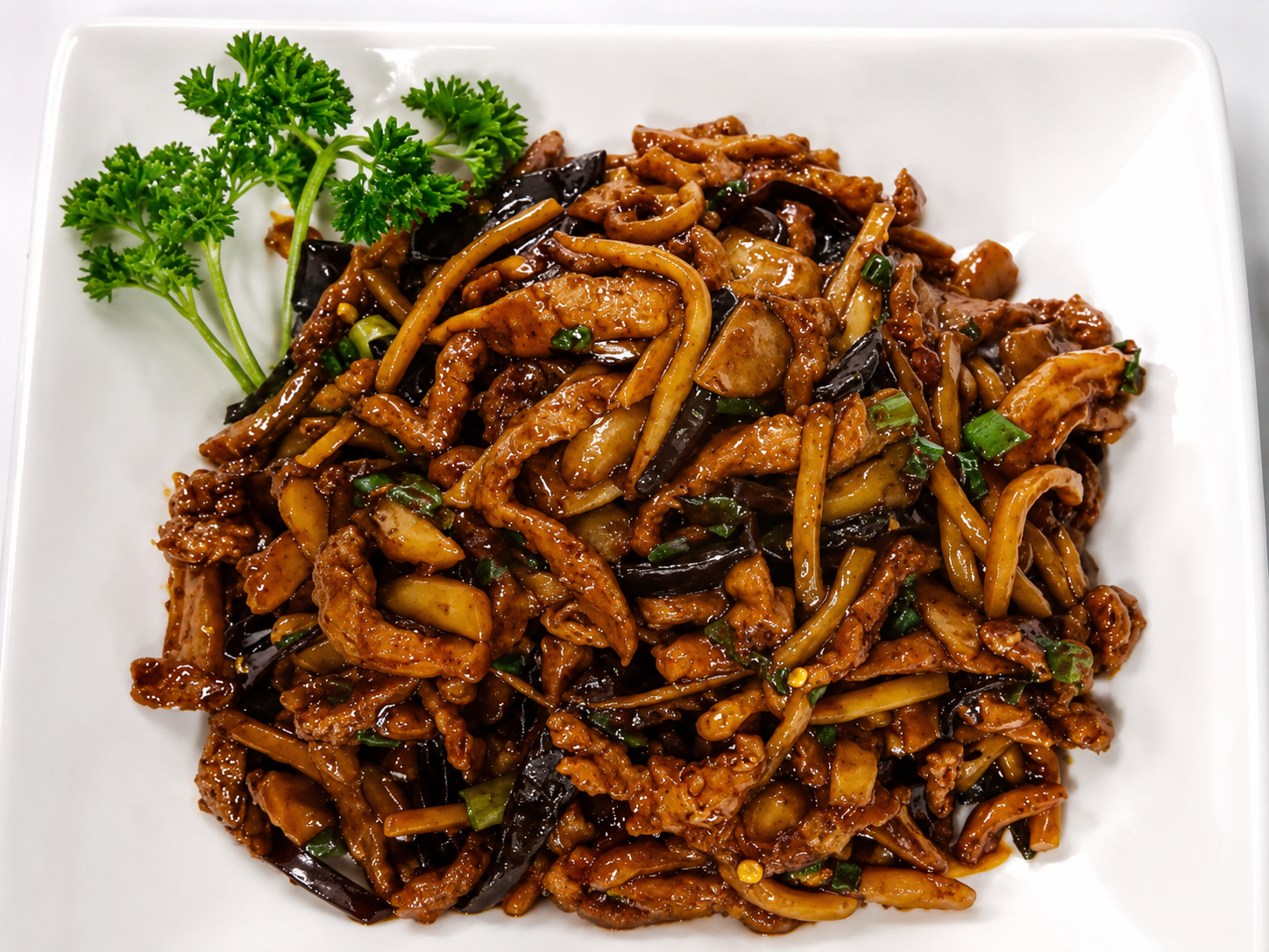 Pork with Garlic Sauce