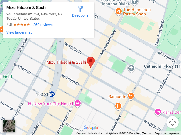 Location:940 Amsterdam Ave, New York, NY 10025, United States