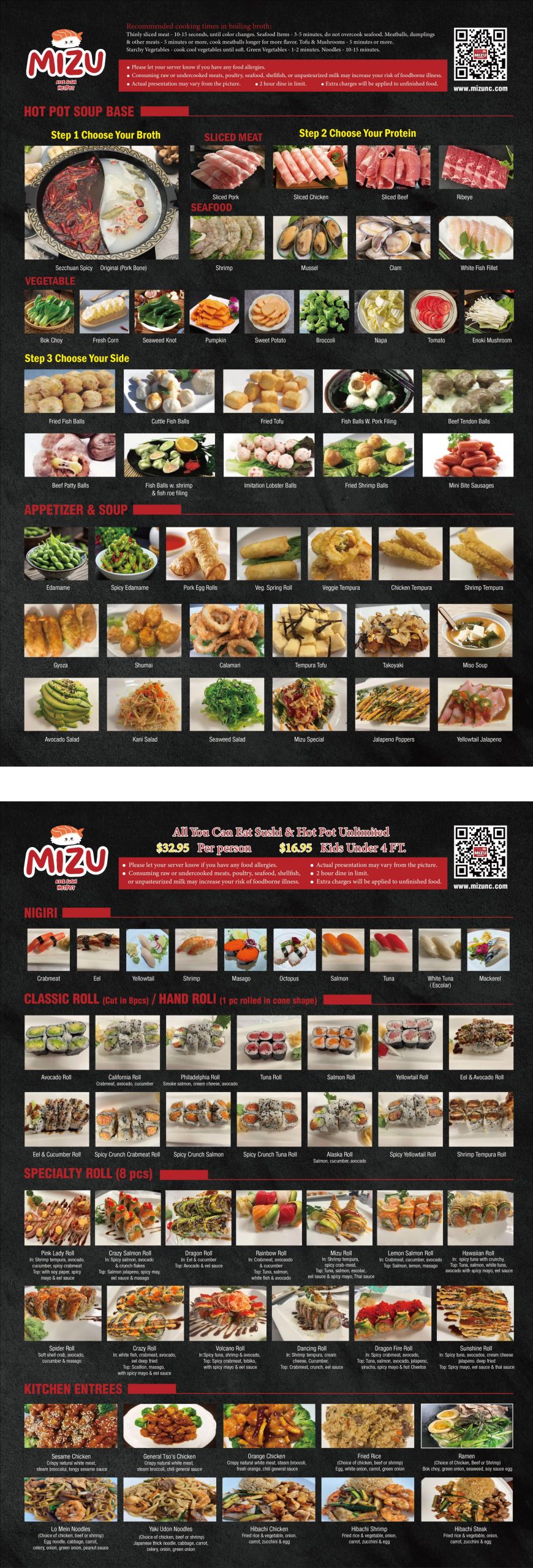 Restaurant menu 1