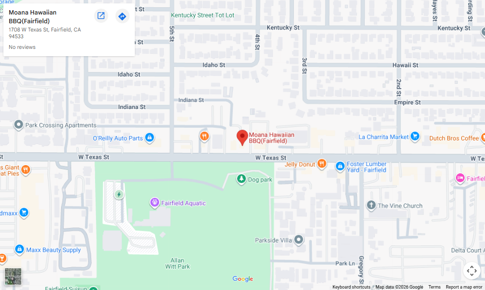 Location, 1708 W Texas St, Fairfield, CA 94533 1708 W Texas St, Fairfield, CA 94533