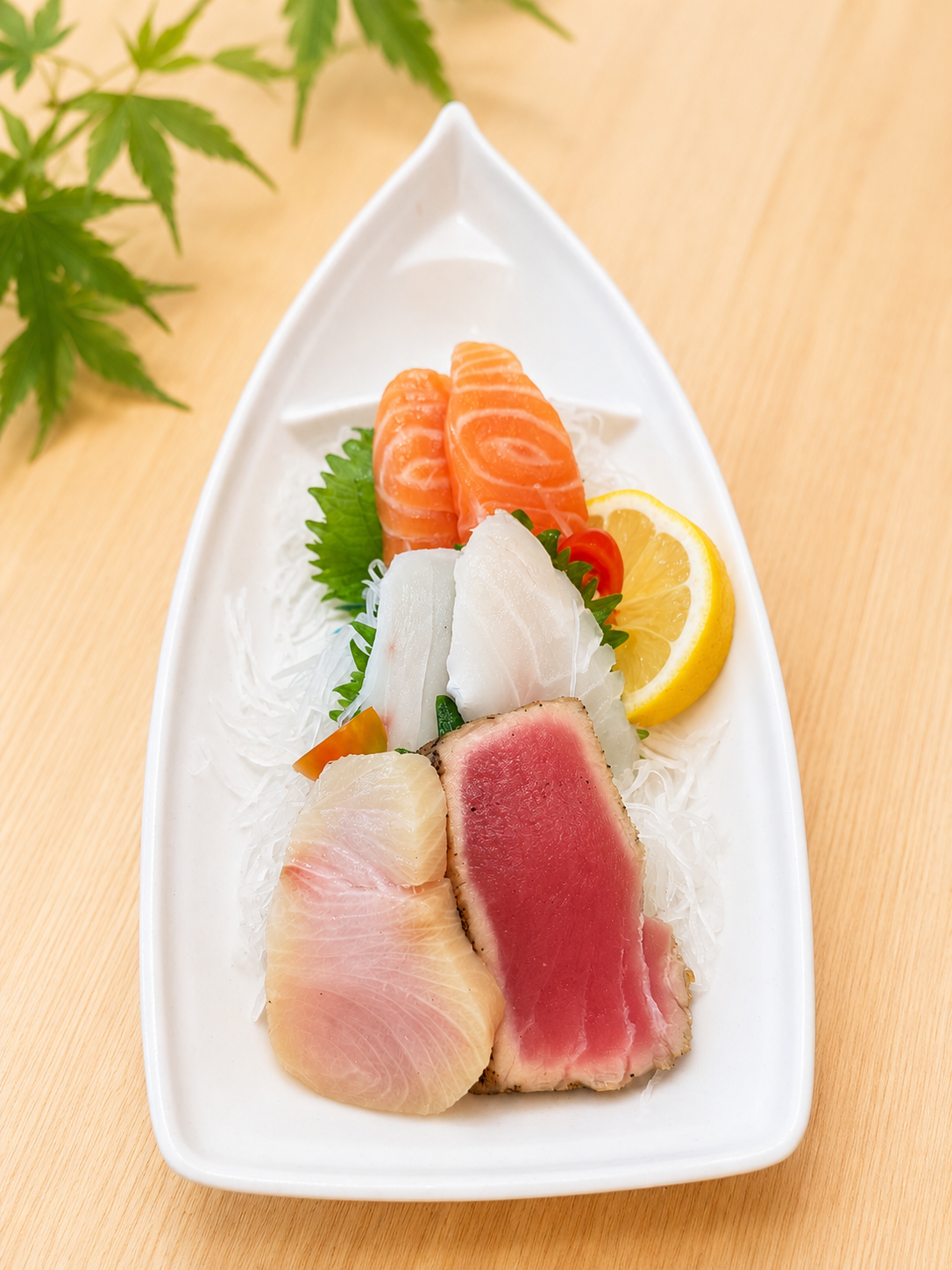 Assorted Sashimi at Momo Sushi & Asian Bistro, Pan-Asian Fusion Restaurant in Sugar Land