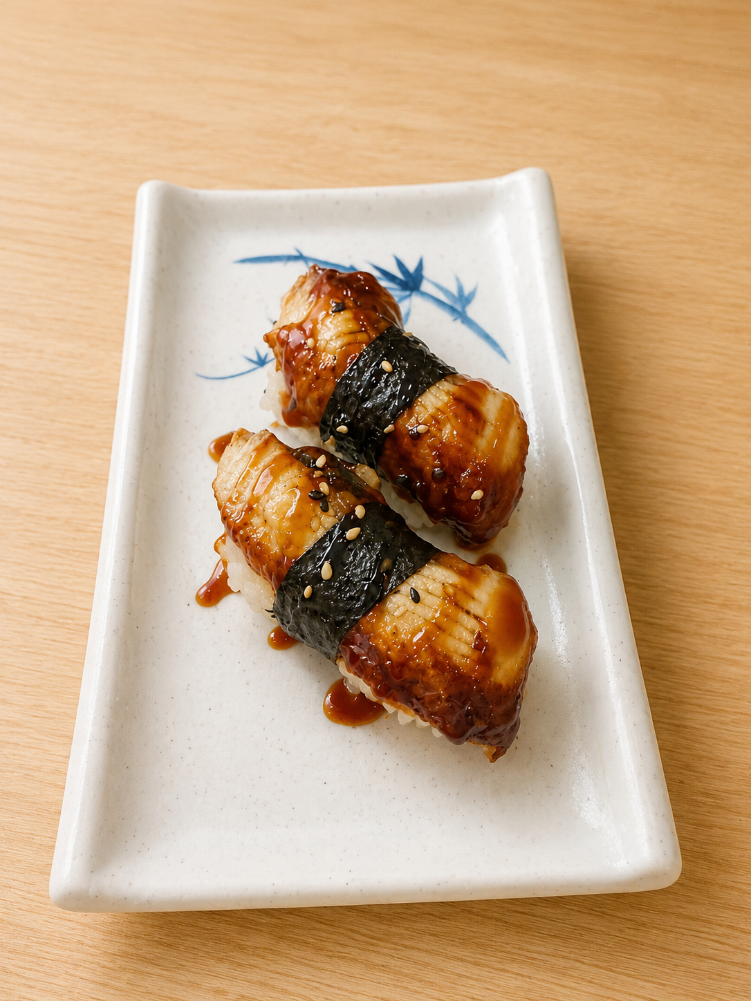 Eel Nigiri at Momo Sushi & Asian Bistro, Pan-Asian Fusion Restaurant in Sugar Land