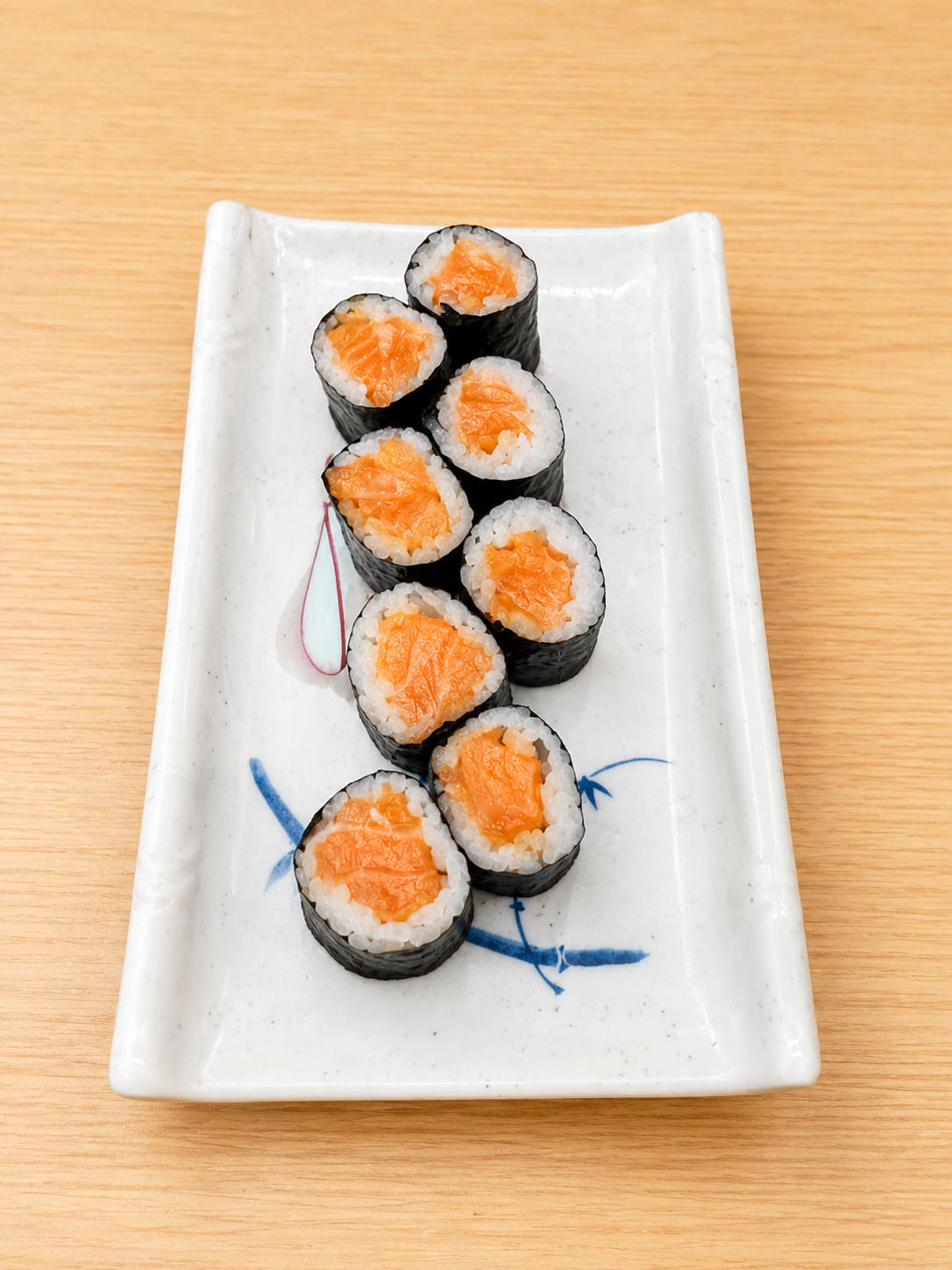 Salmon Maki Roll at Momo Sushi & Asian Bistro, Pan-Asian Fusion Restaurant in Sugar Land