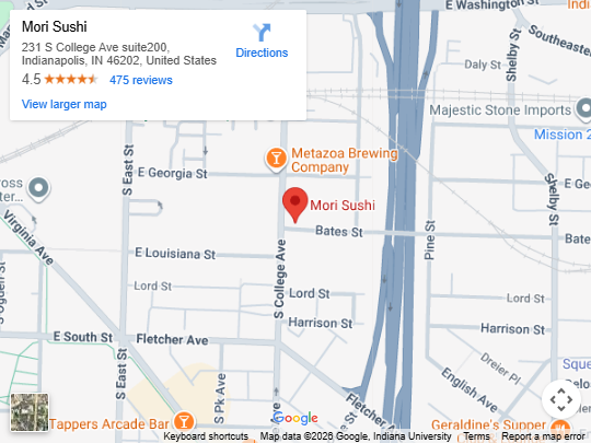 Location, 231 S College Ave suite200, Indianapolis, IN 46202 231 S College Ave suite200, Indianapolis, IN 46202