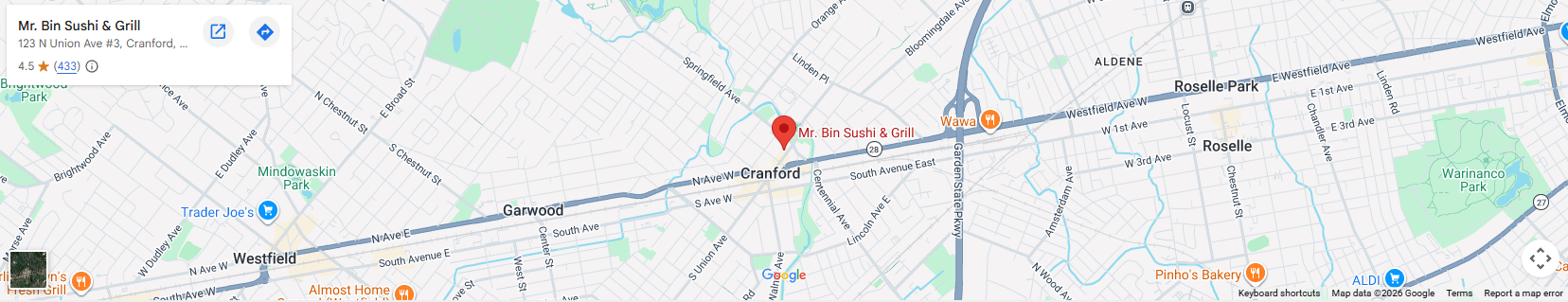 Location 123 N Union Ave #3, Cranford, NJ 07016 Location 123 N Union Ave #3, Cranford, NJ 07016
