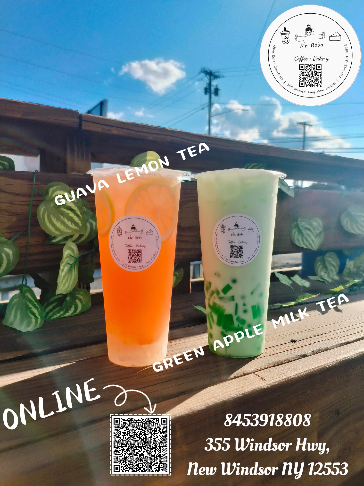 Mr-Boba-Dessert-shop-Guava-Lemon-Tea-&-Green-Apple-Milk-Tea-New-Windsor Mr-Boba-Dessert-shop-Guava-Lemon-Tea-&-Green-Apple-Milk-Tea-New-Windsor