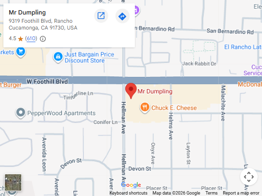 Location, 9319 Foothill Blvd, Rancho Cucamonga, CA 91730, United States Location, 9319 Foothill Blvd, Rancho Cucamonga, CA 91730, United States