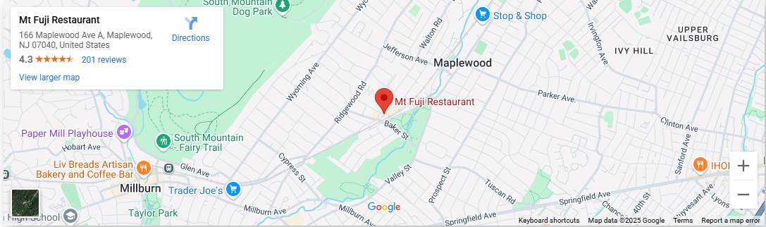 Location 166 Maplewood Ave A, Maplewood, NJ 07040
