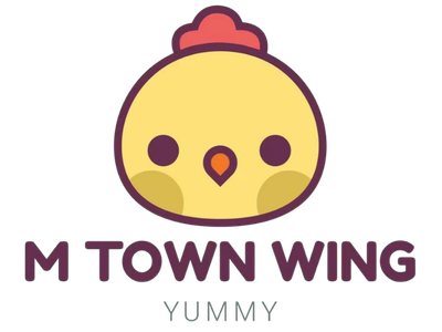 Cute chick logo of M TOWN WING restaurant at M TOWN WING, a Chicken Wings Restaurant in Middletown
