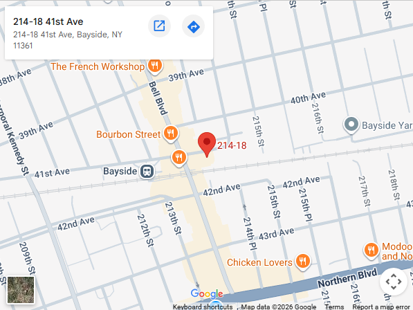 Location,214-18 41st Ave, Bayside, NY 11361 Location,214-18 41st Ave, Bayside, NY 11361