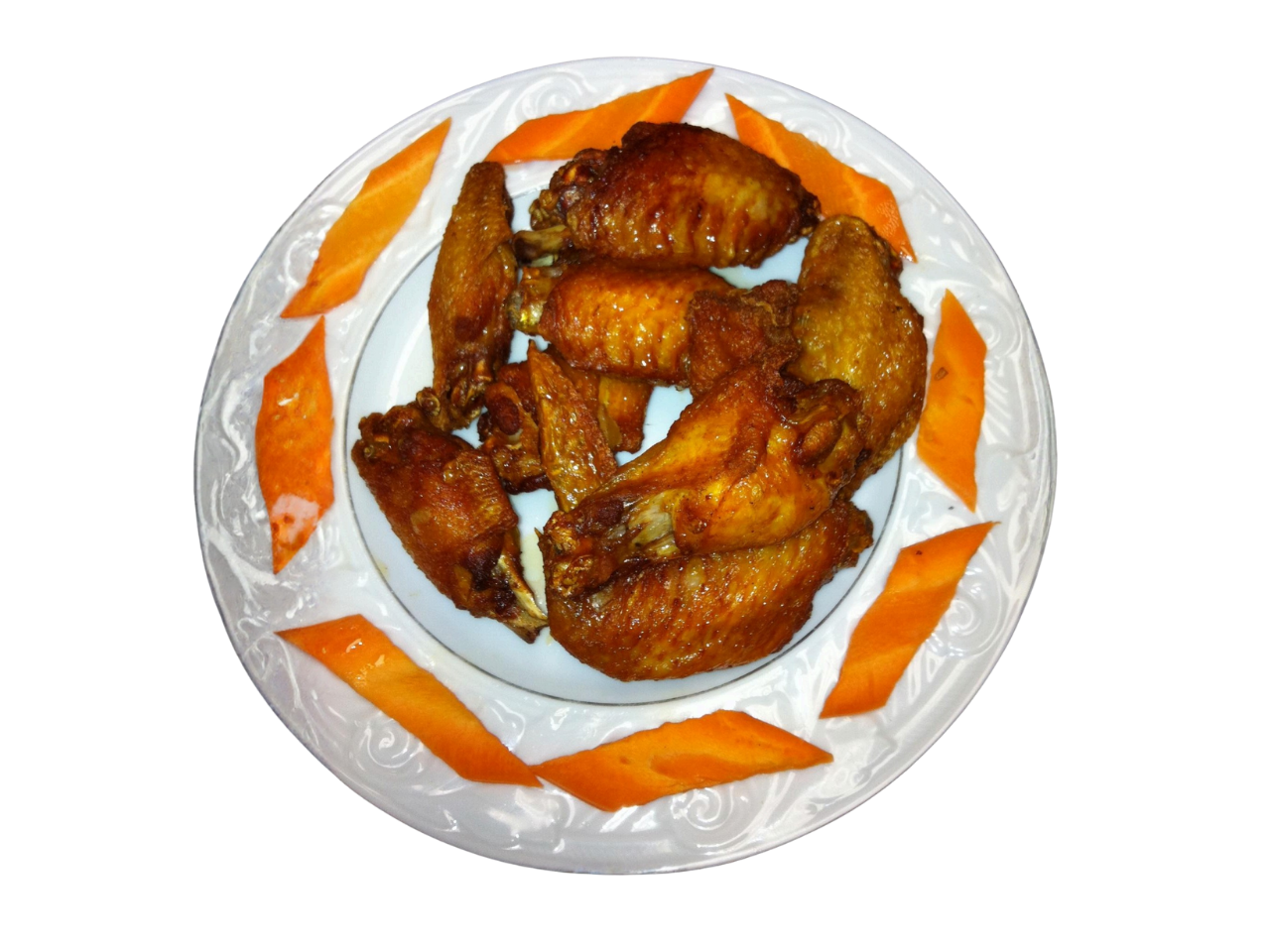 Crispy fried chicken wings at Chen's Kitchen, a Chinese Restaurant in McKinney