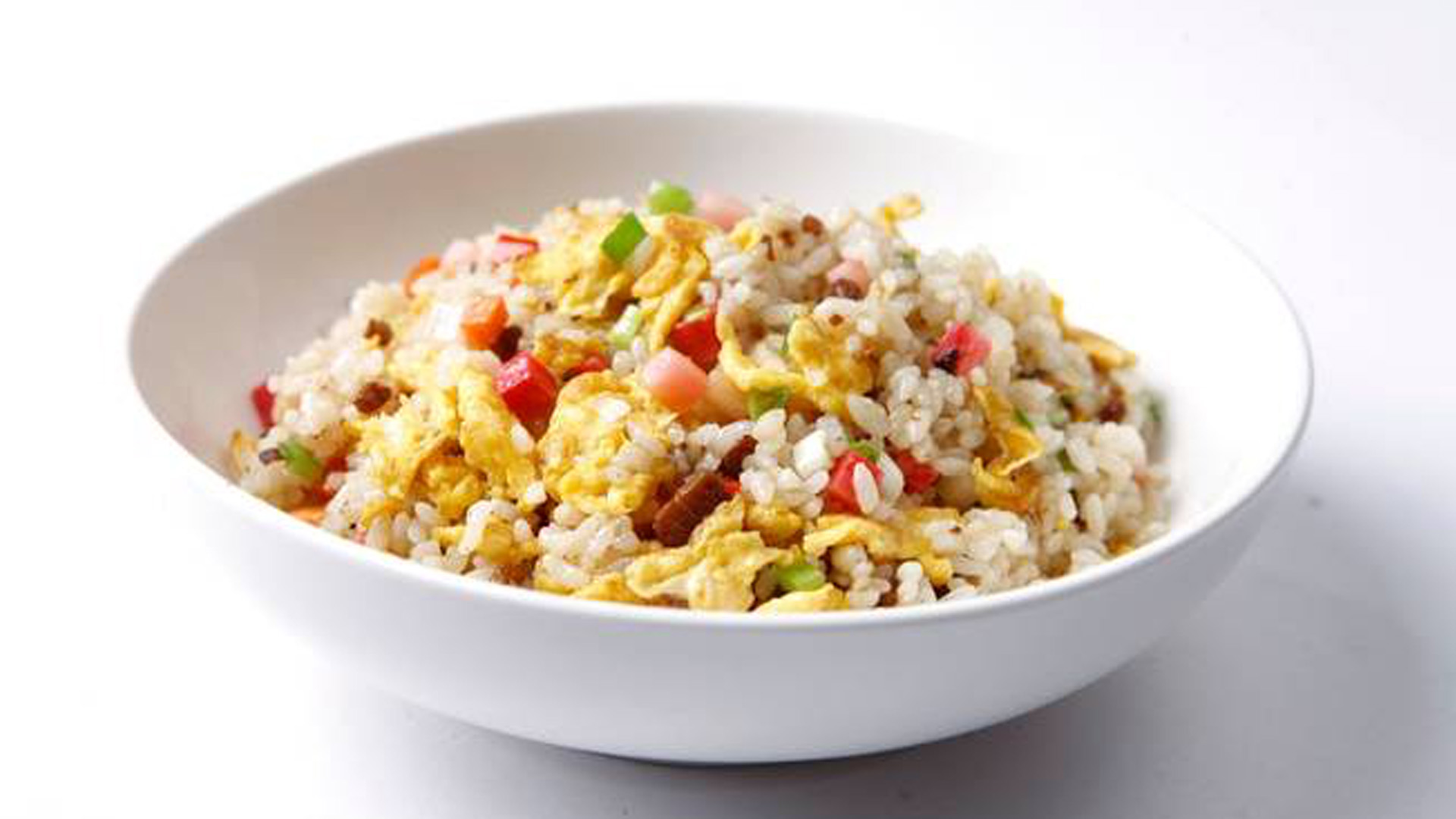 Special fried rice with egg and vegetables