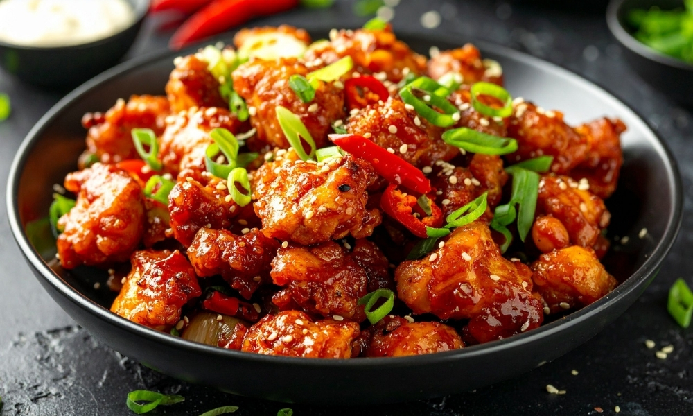 General Tso's Chicken Bowl at Nagoya Teriyaki, a Japanese Restaurant in Gig Harbor